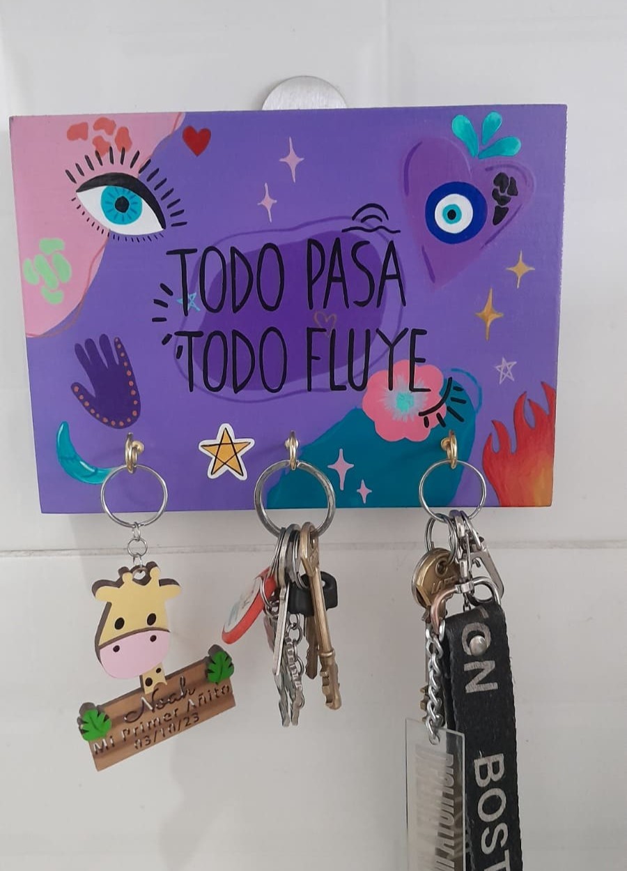 Porta llave Todo Fluye